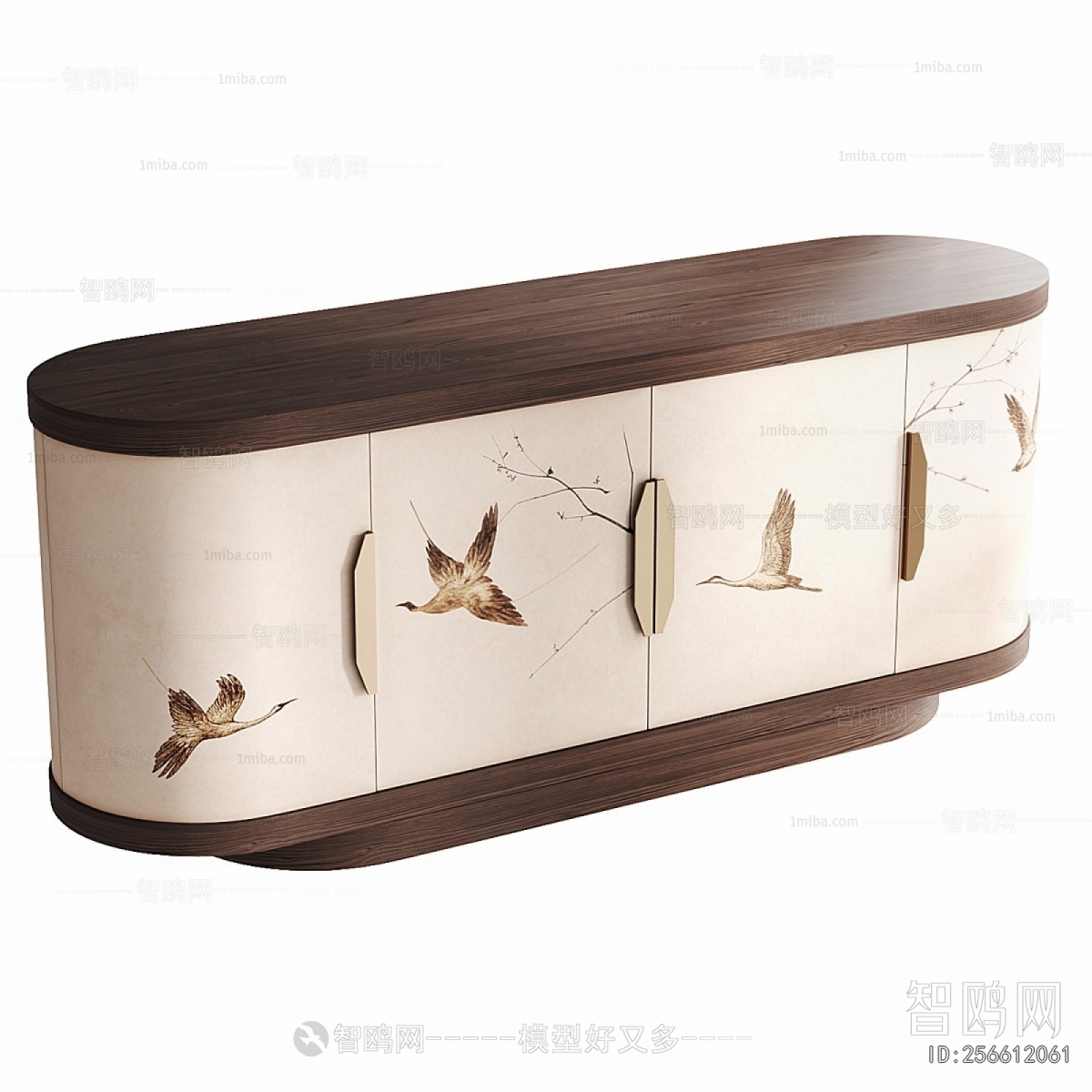 New Chinese Style TV Cabinet