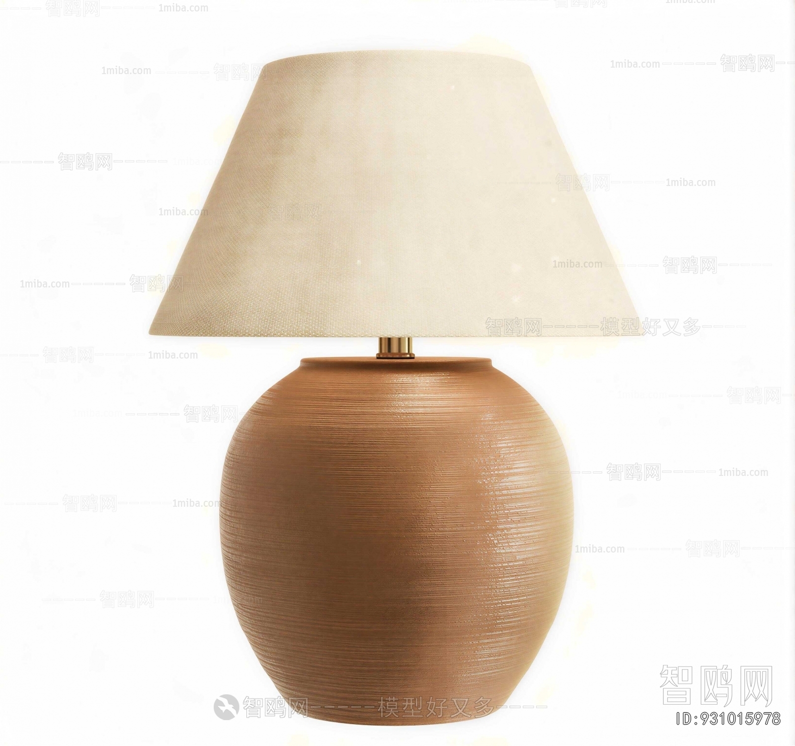 Wabi-sabi Style Table Lamp