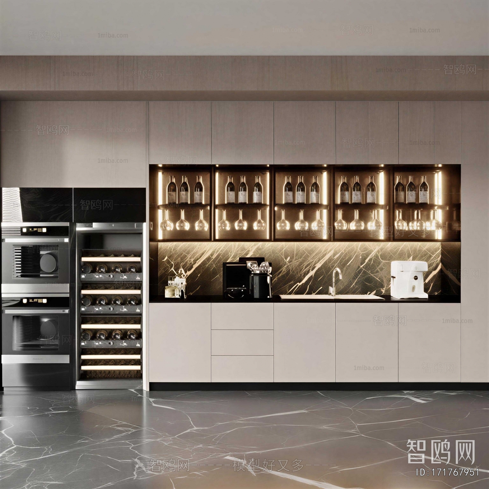 Modern Wine Cabinet