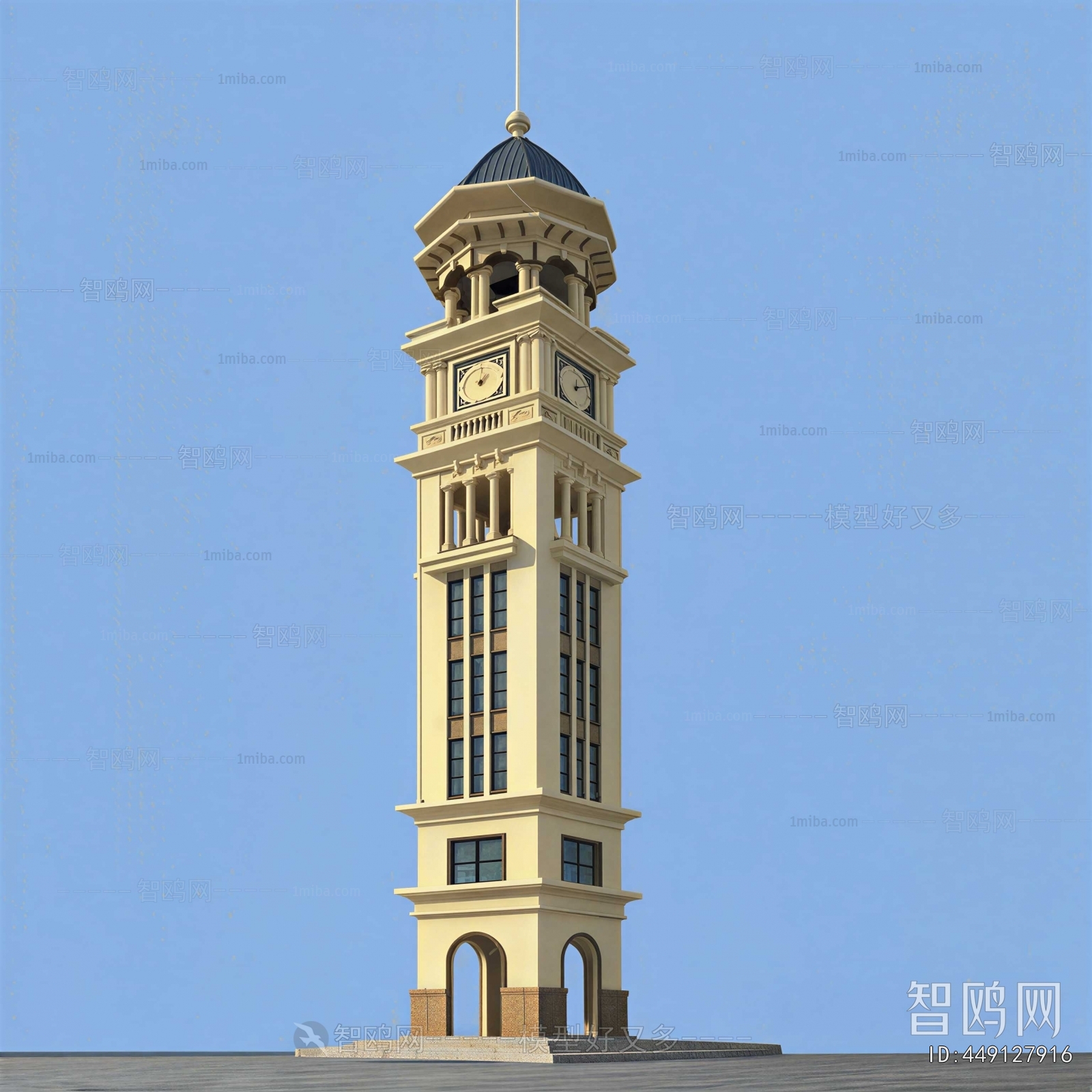 European Style Building Appearance