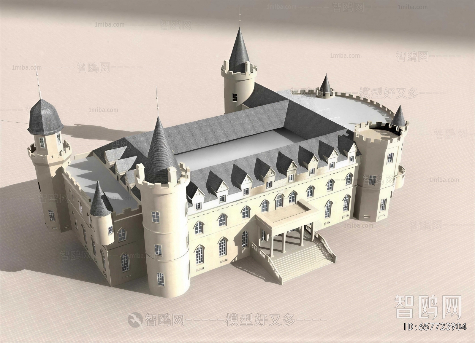 European Style Building Appearance