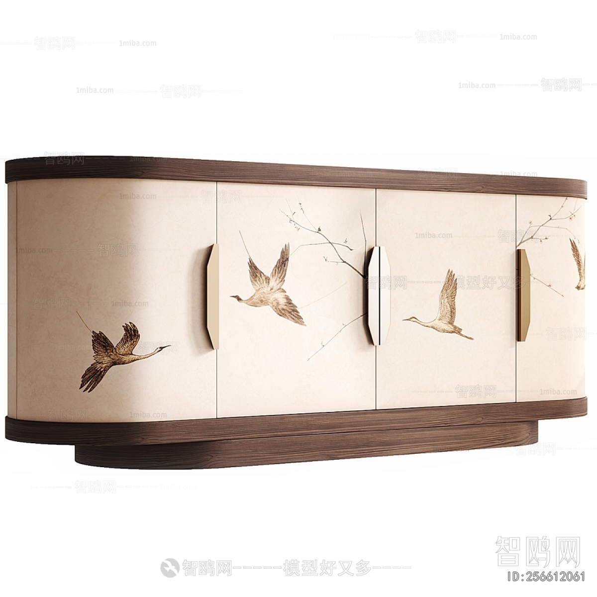 New Chinese Style TV Cabinet