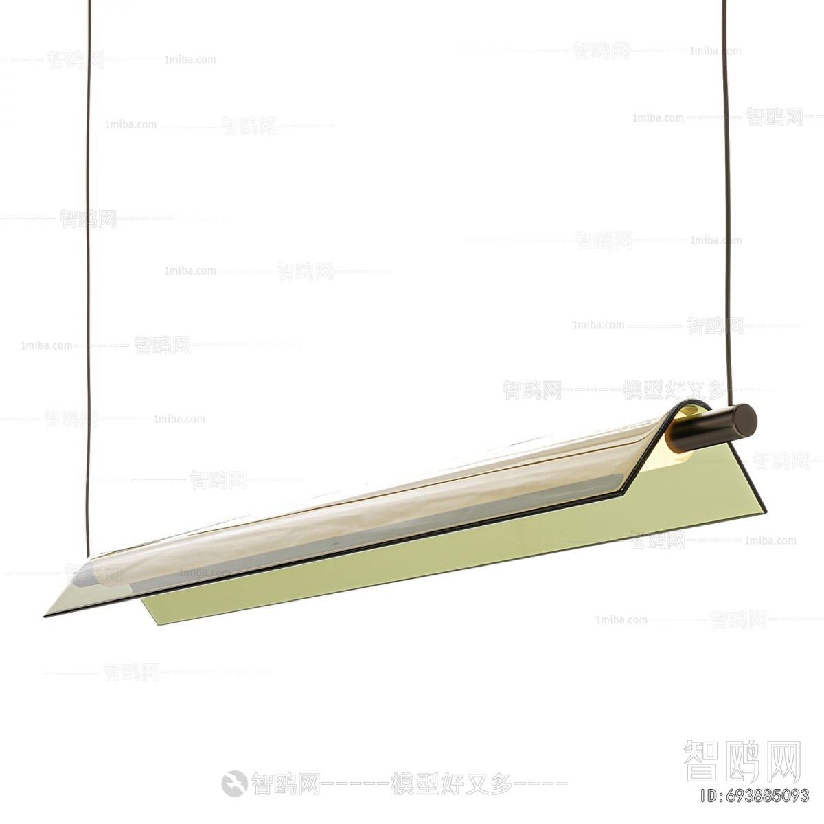 Modern Long Chandelier