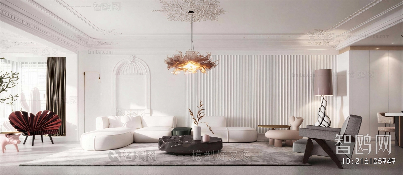 French Style A Living Room