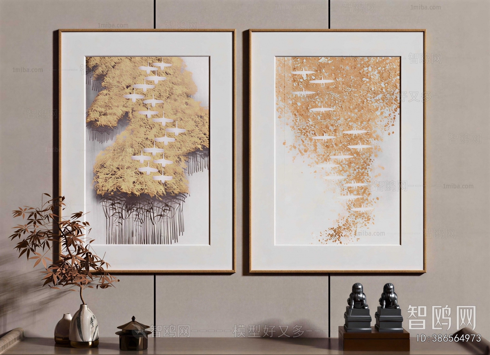New Chinese Style Painting