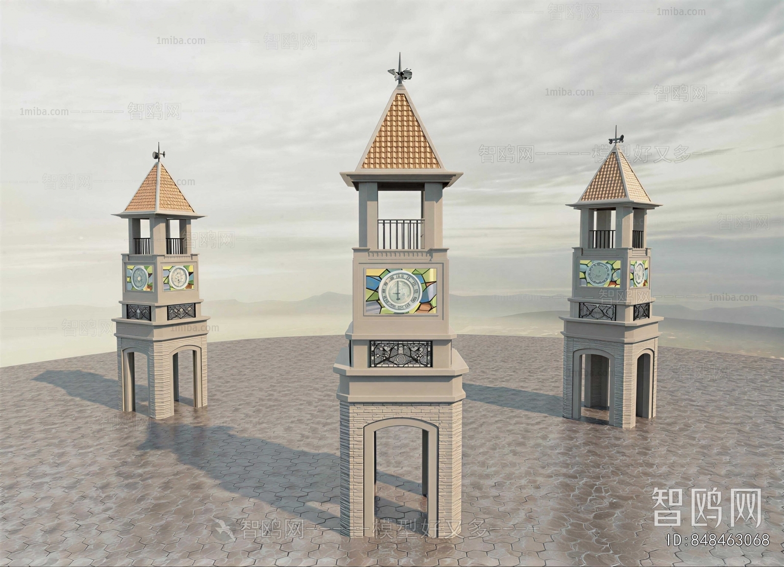 European Style Building Appearance