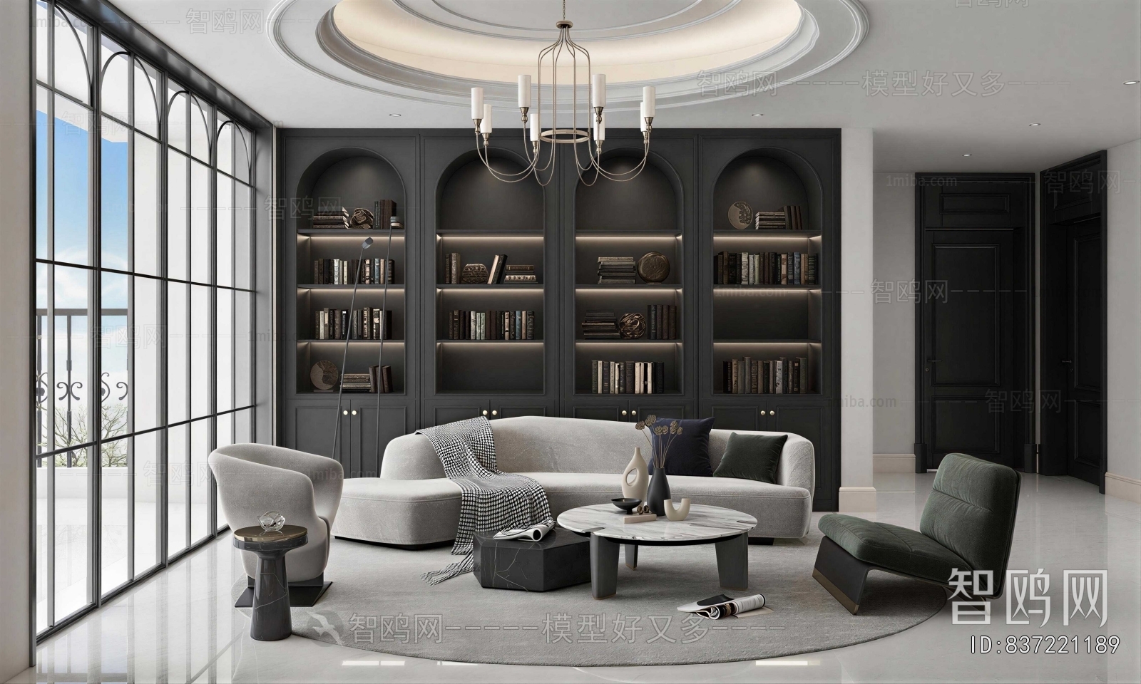 French Style A Living Room