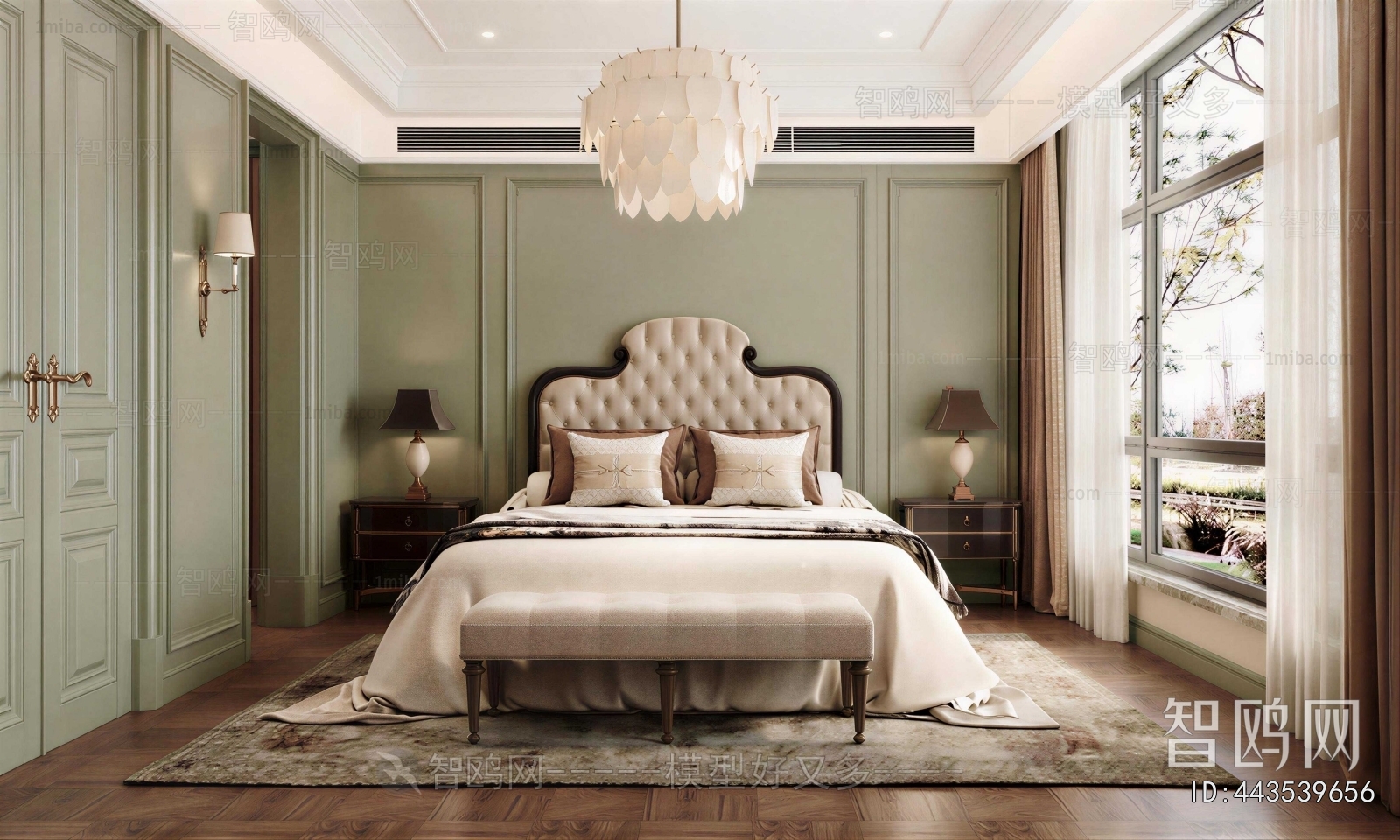 American Style Bedroom