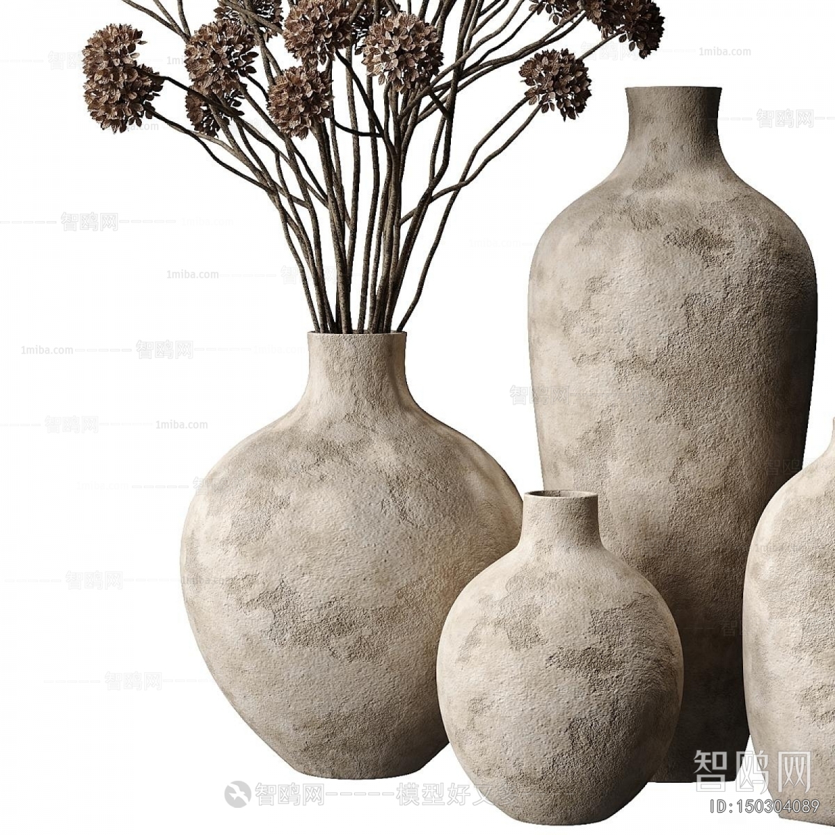 Wabi-sabi Style Flower Arrangement