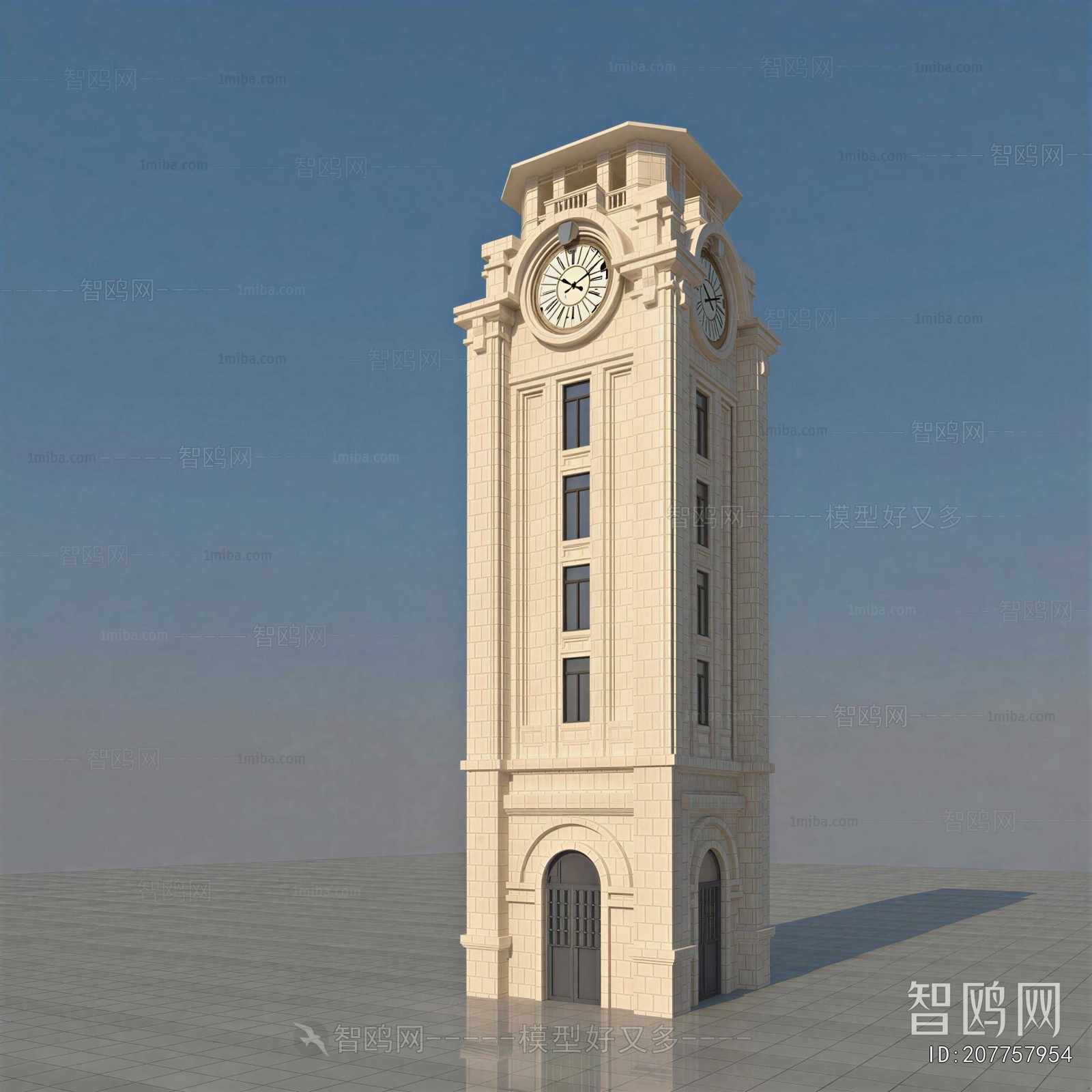 New Classical Style Building Appearance
