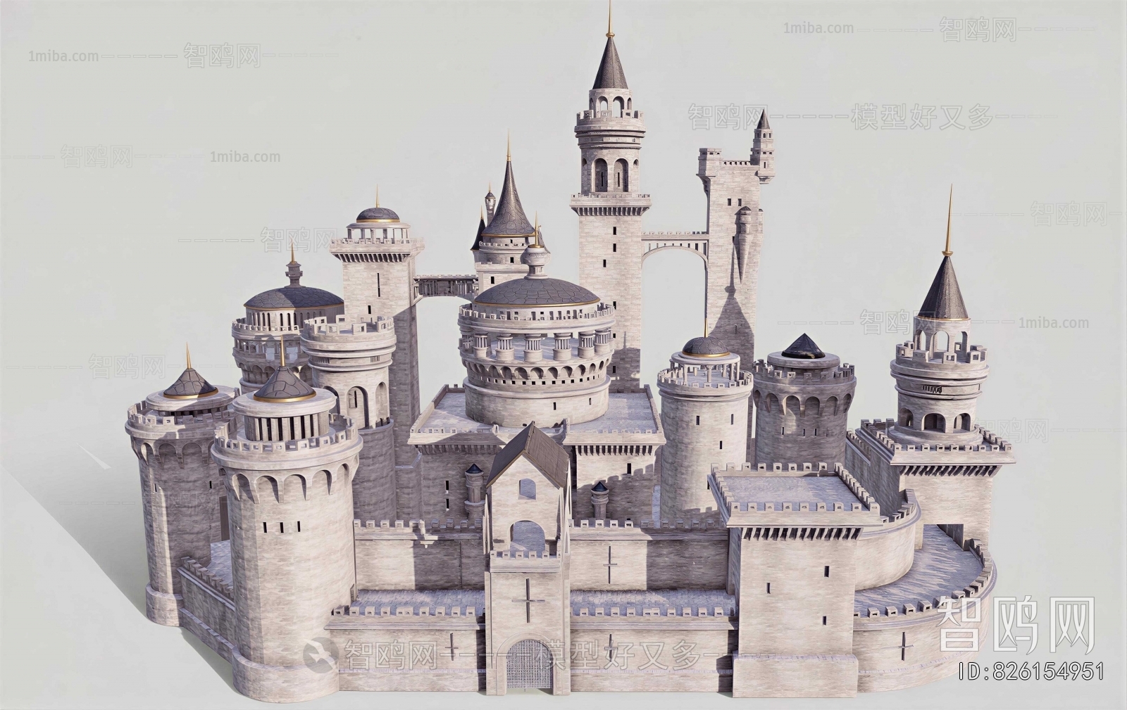 European Style Building Appearance