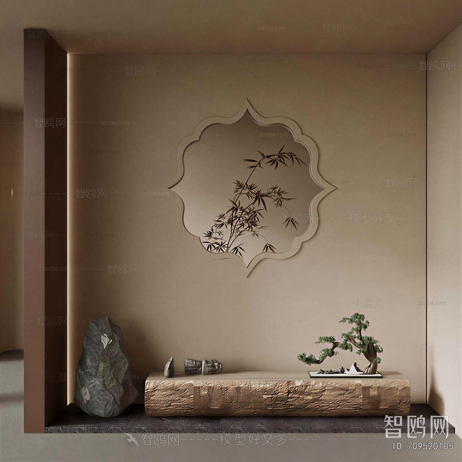 New Chinese Style Hallway