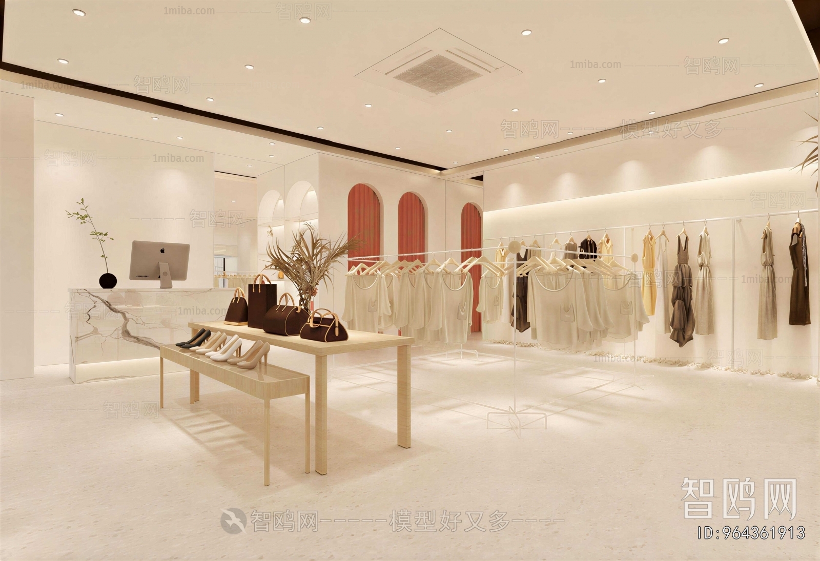 Modern Clothing Store