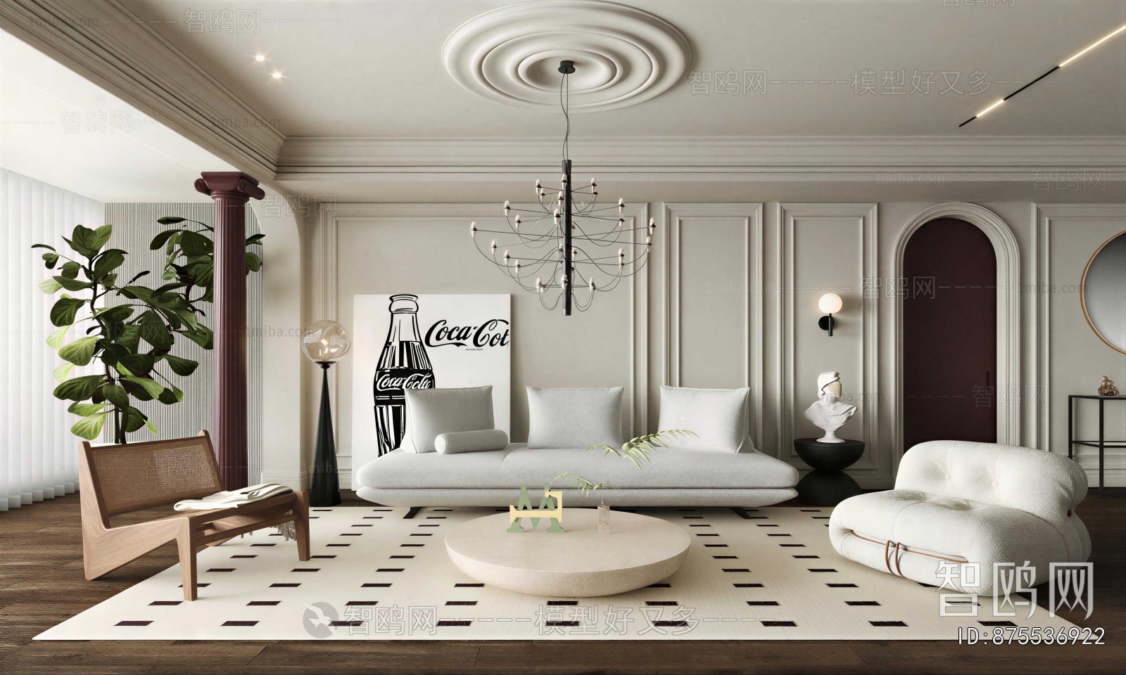 French Style A Living Room