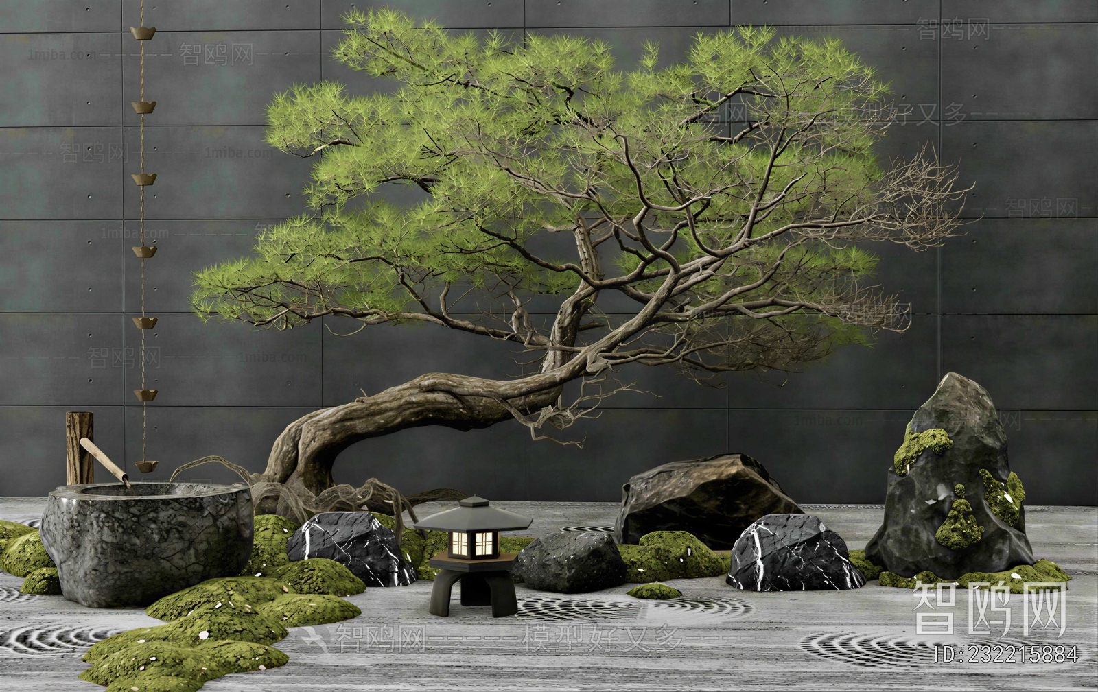 Japanese Style Courtyard/landscape