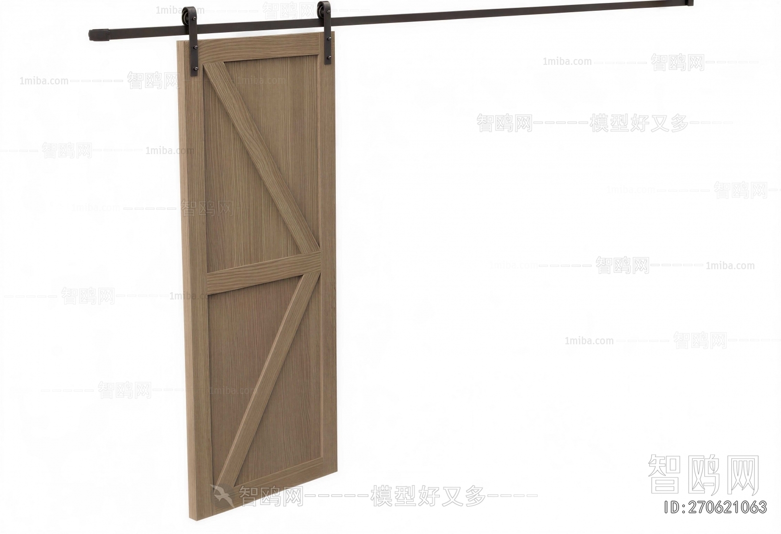 Industrial Style Sliding Door