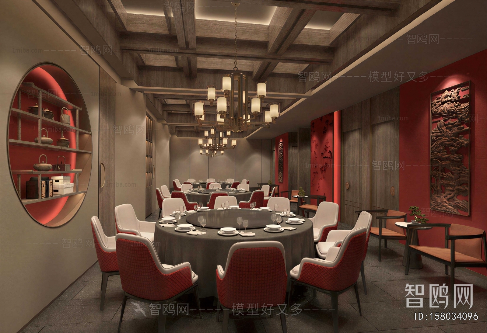 New Chinese Style Restaurant Box