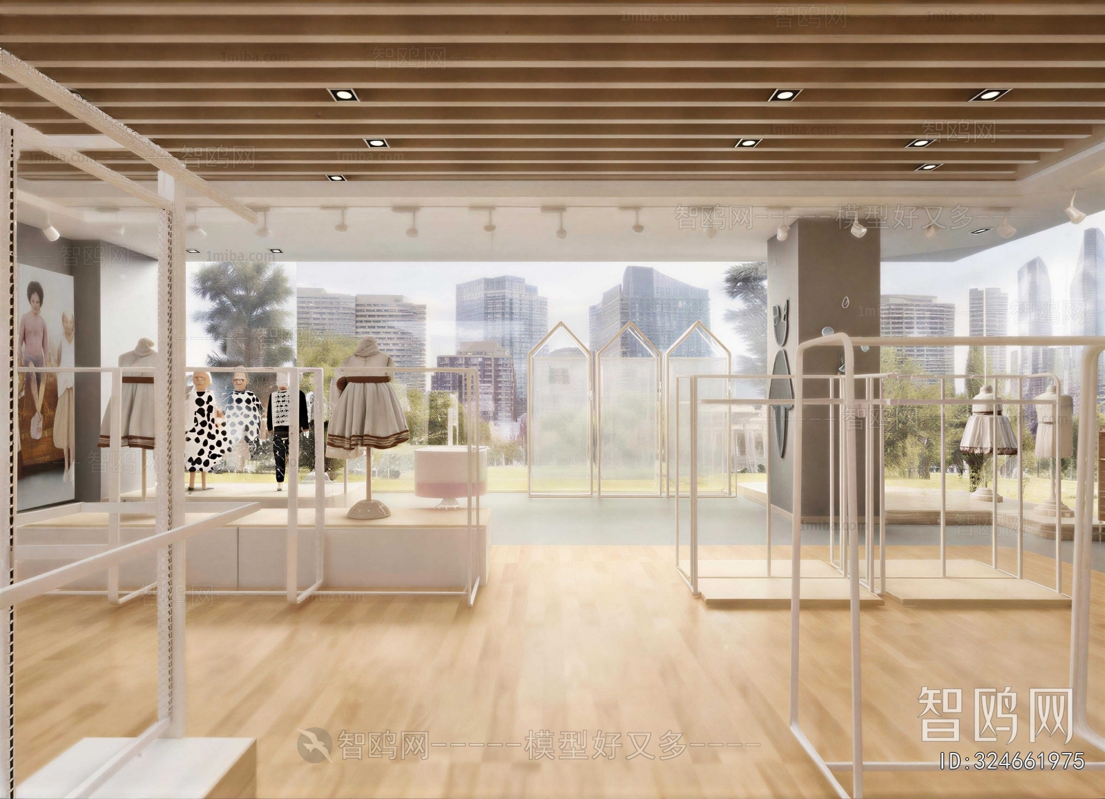 Modern Clothing Store
