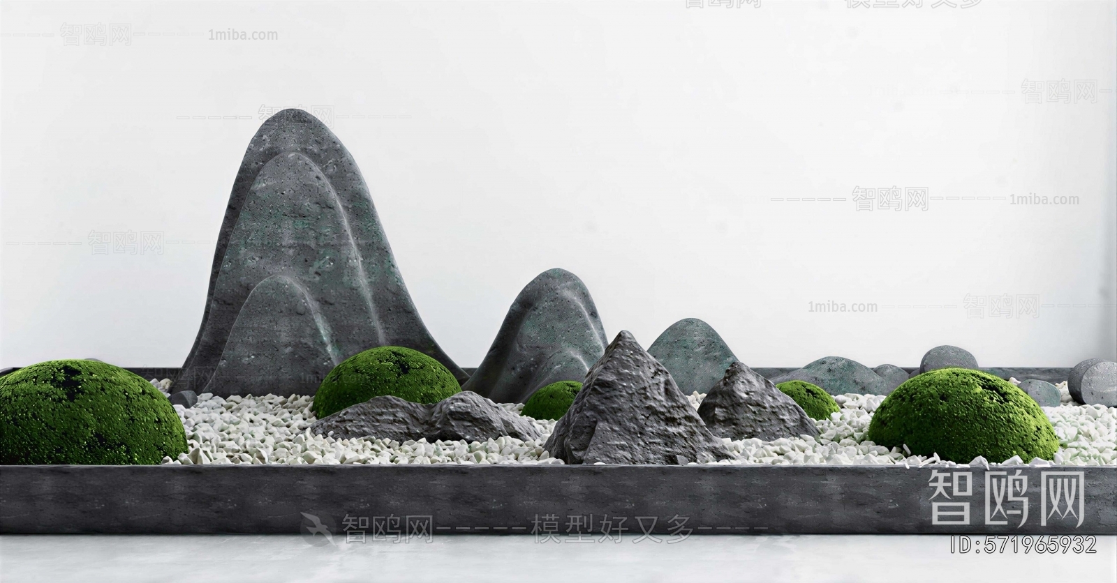 New Chinese Style Plant Landscaping