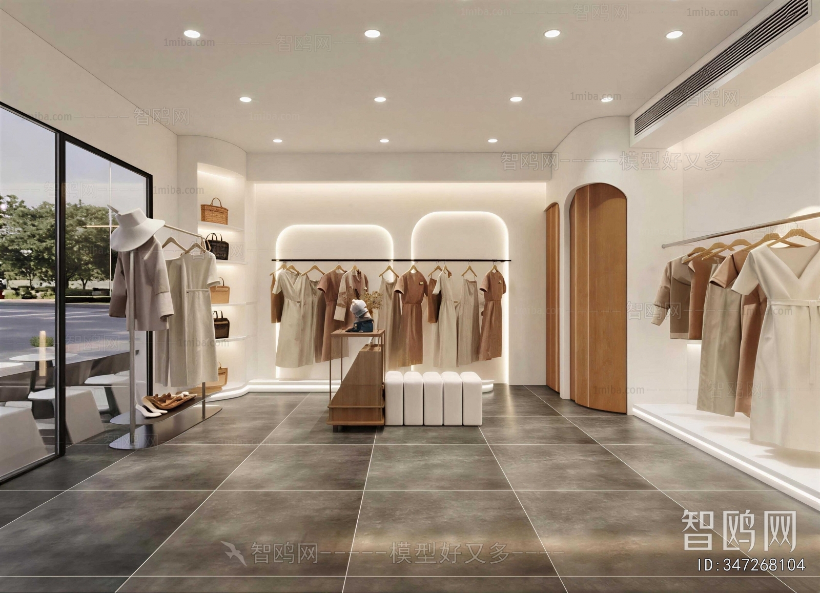 Modern Clothing Store