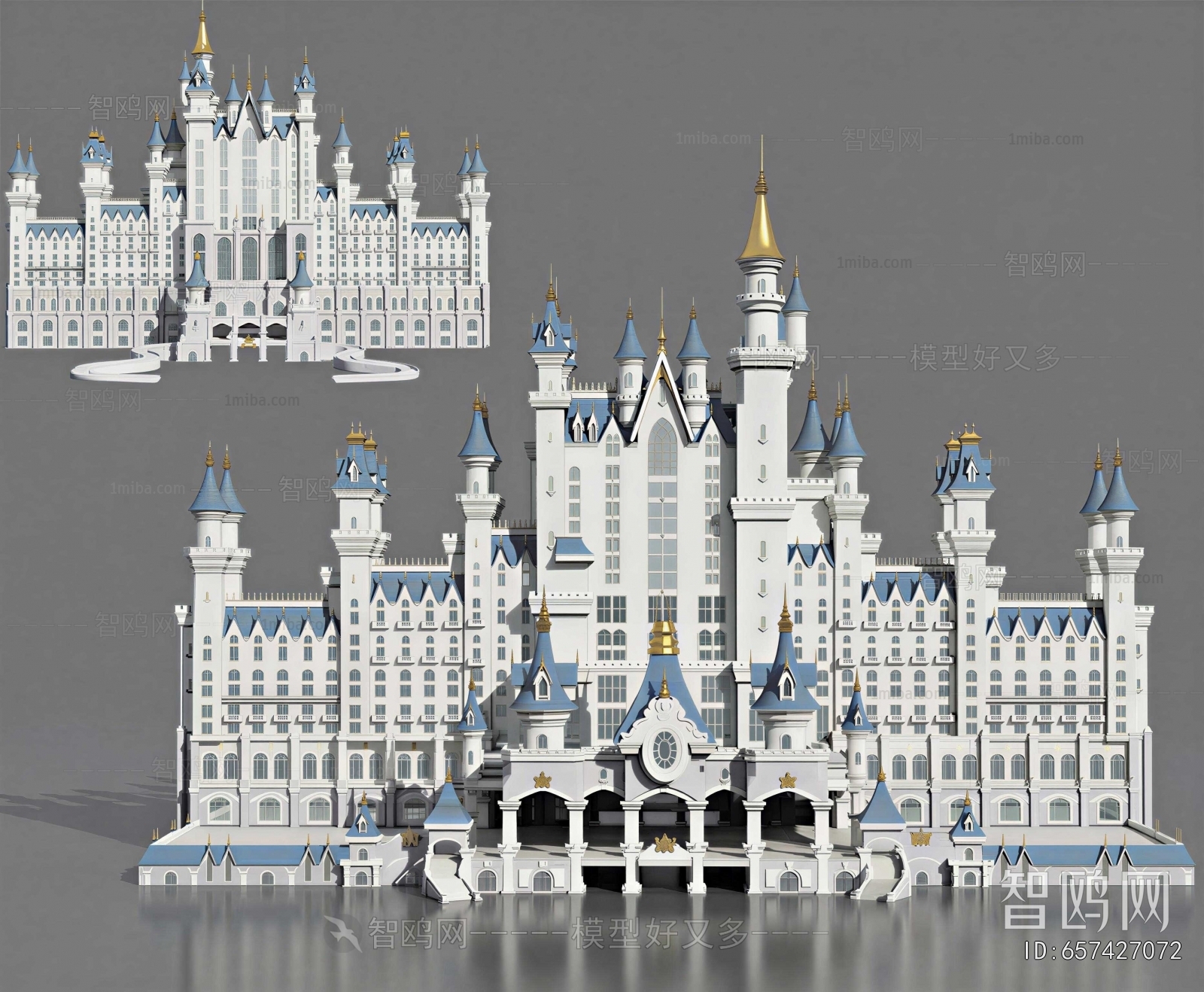 European Style Building Appearance