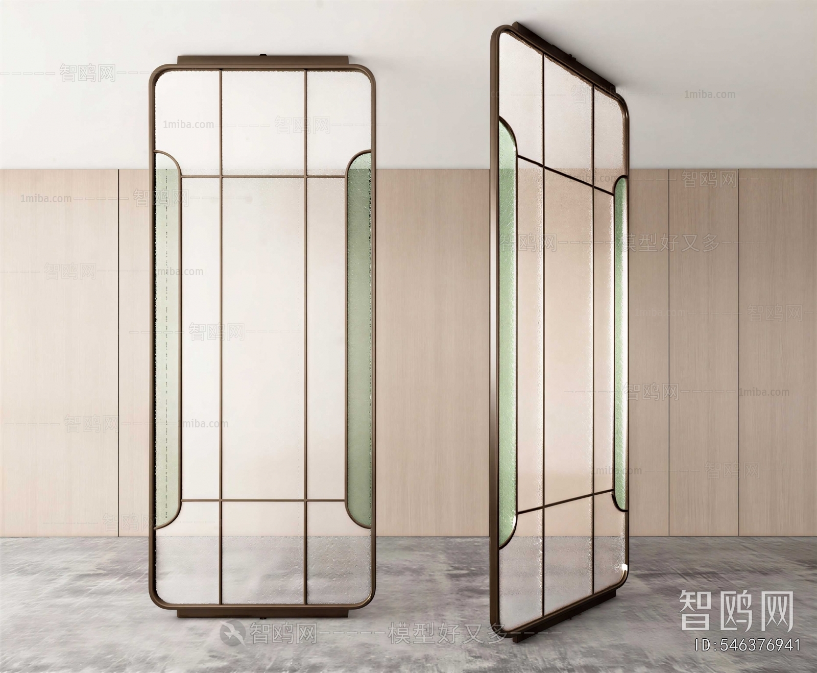 Modern Glass Screen Partition