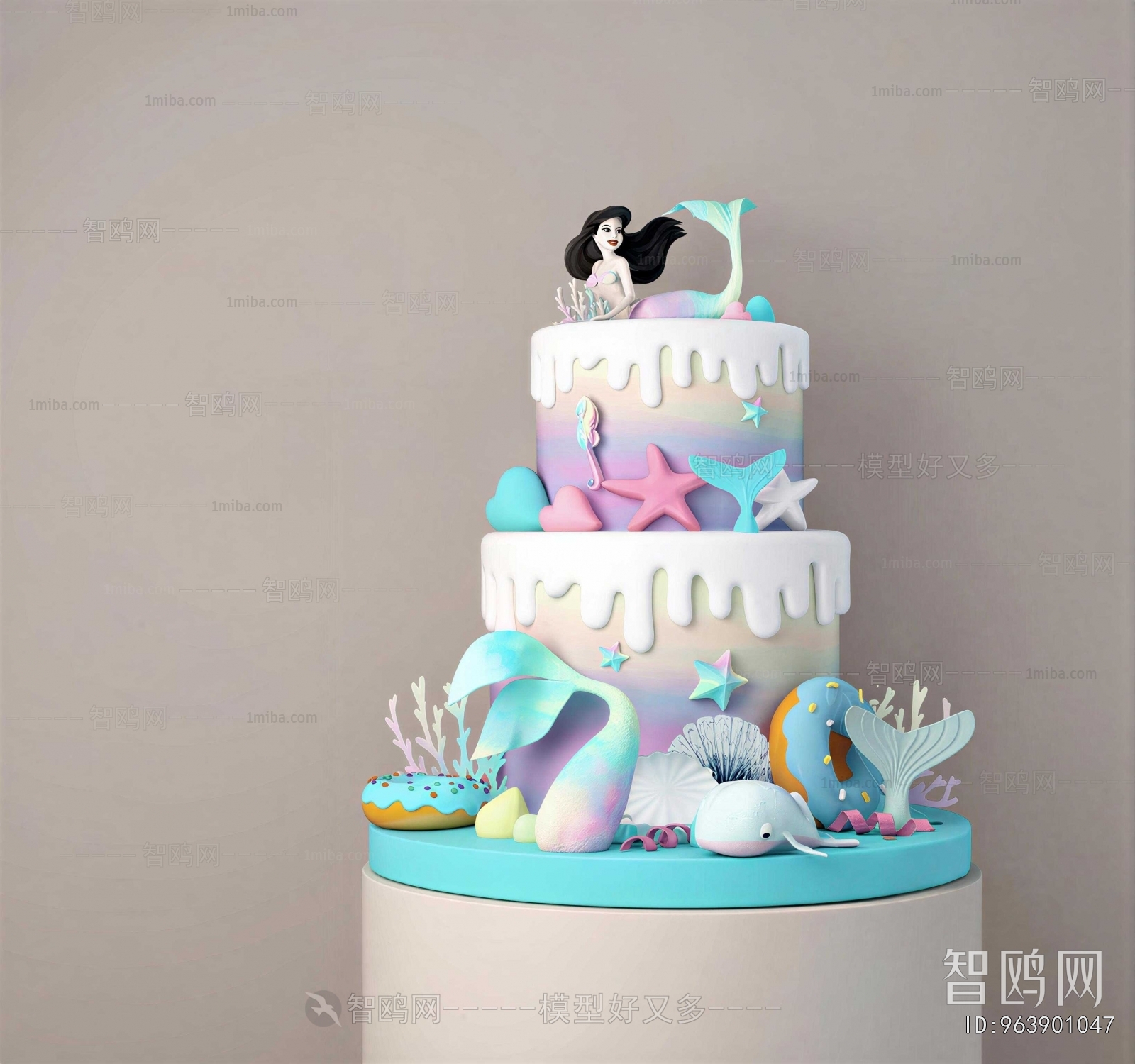 Modern Bread Cake
