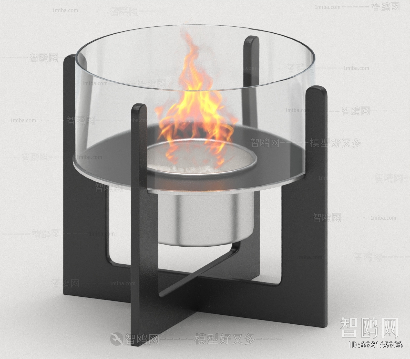 Modern Electronic Fireplace