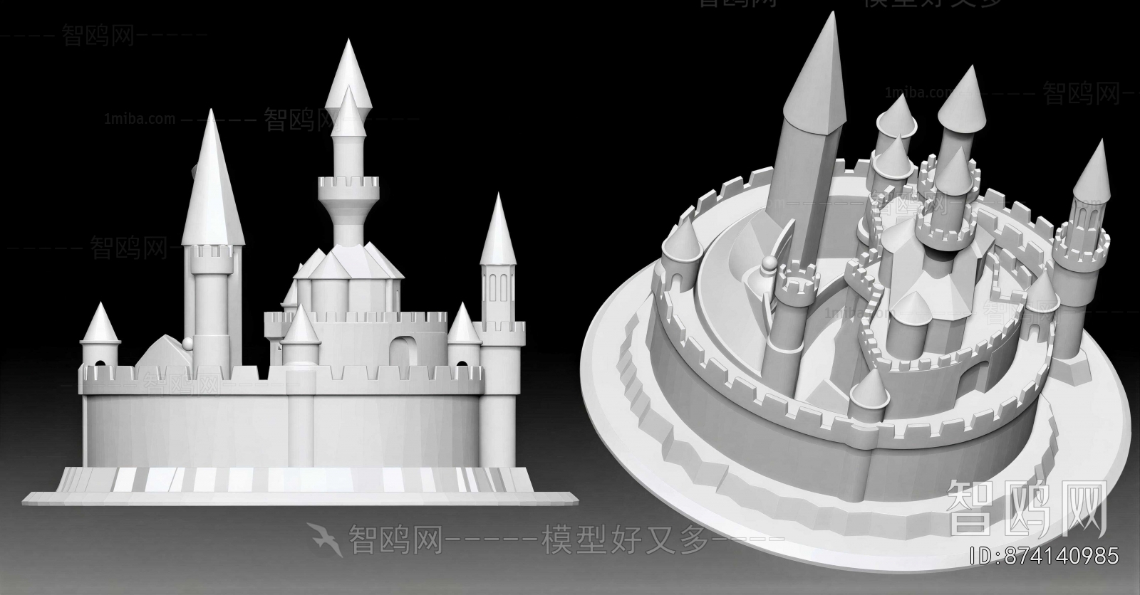European Style Cartoon House