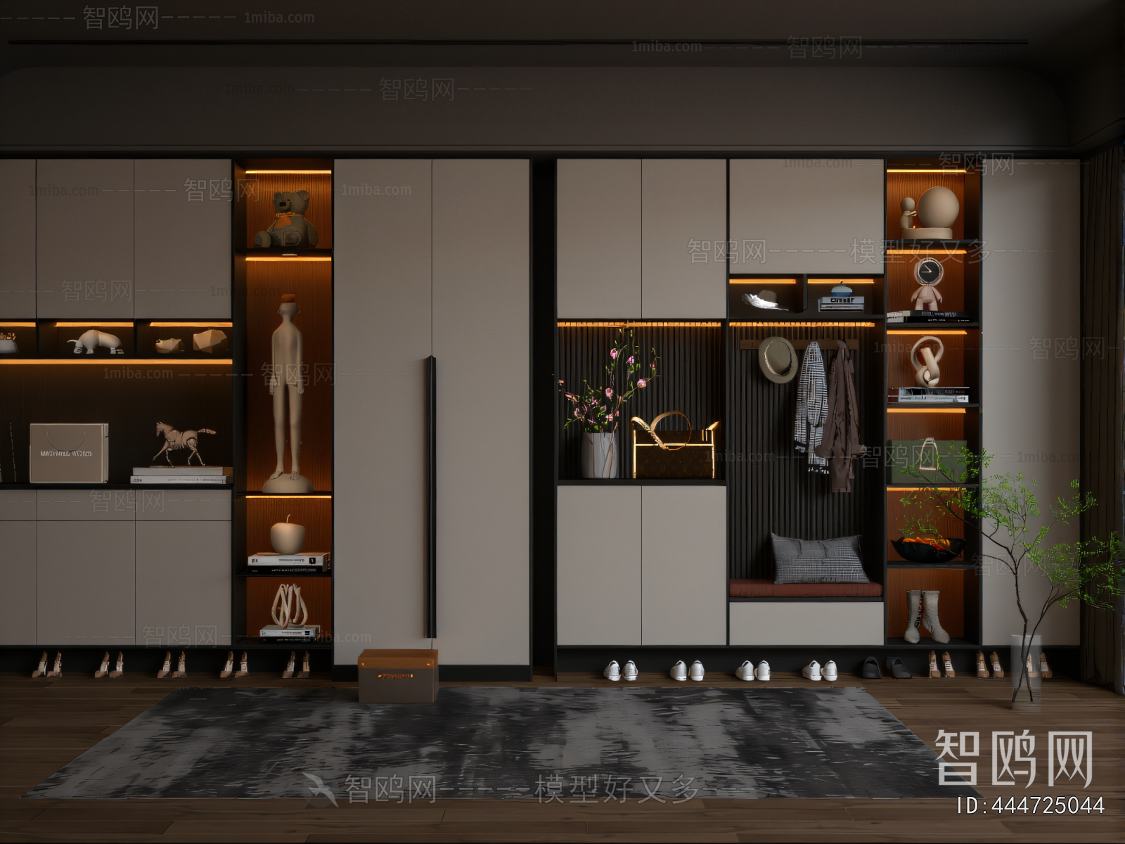 Modern Shoe Cabinet