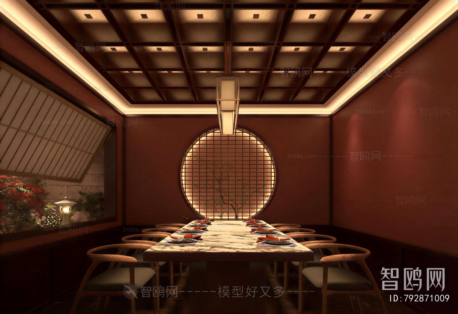 New Chinese Style Restaurant Box