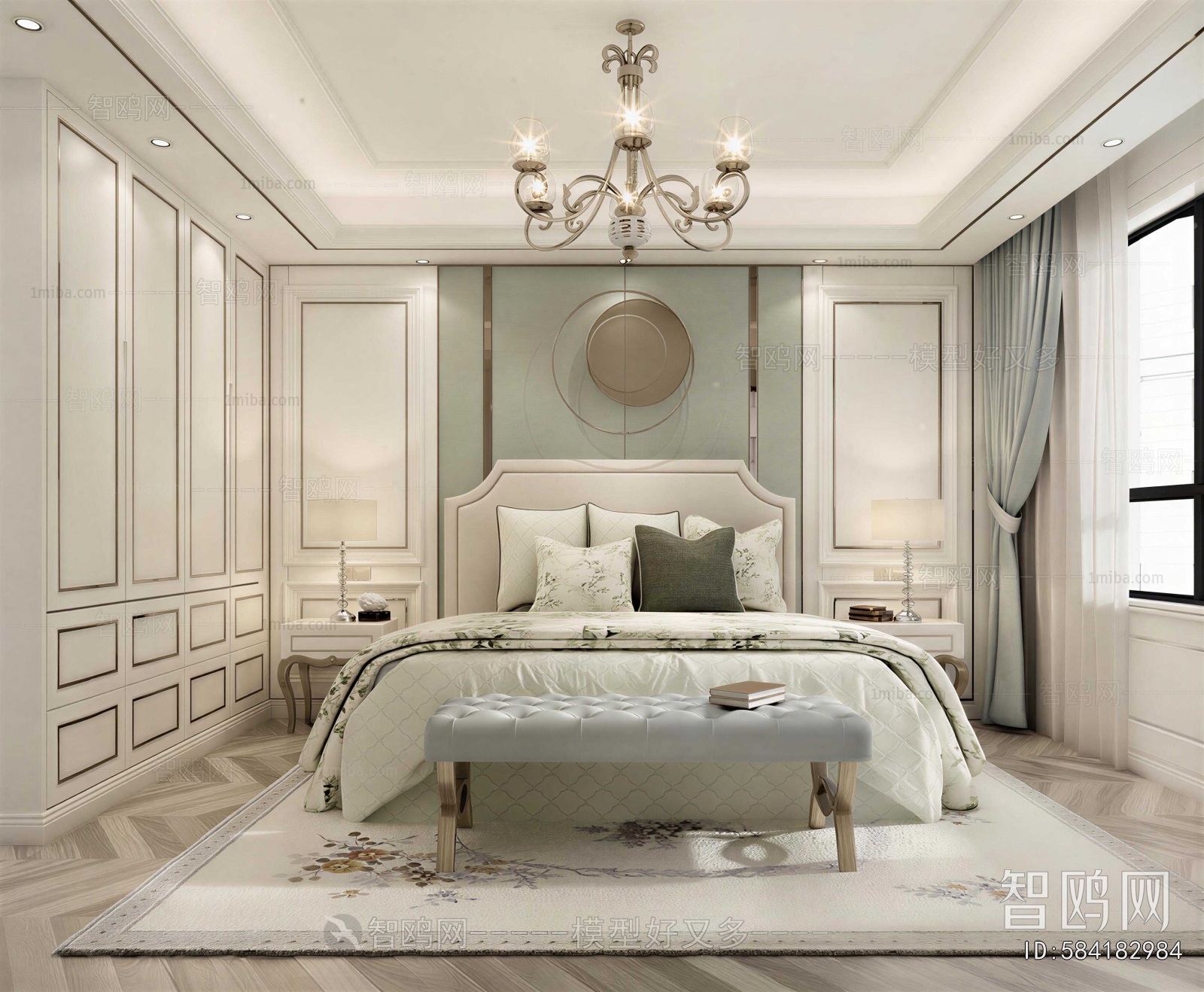 American Style Bedroom