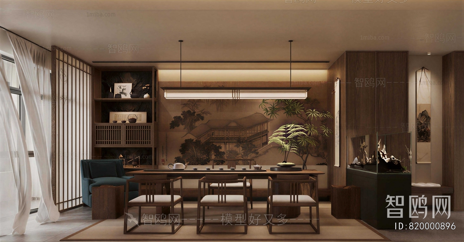 New Chinese Style Tea House