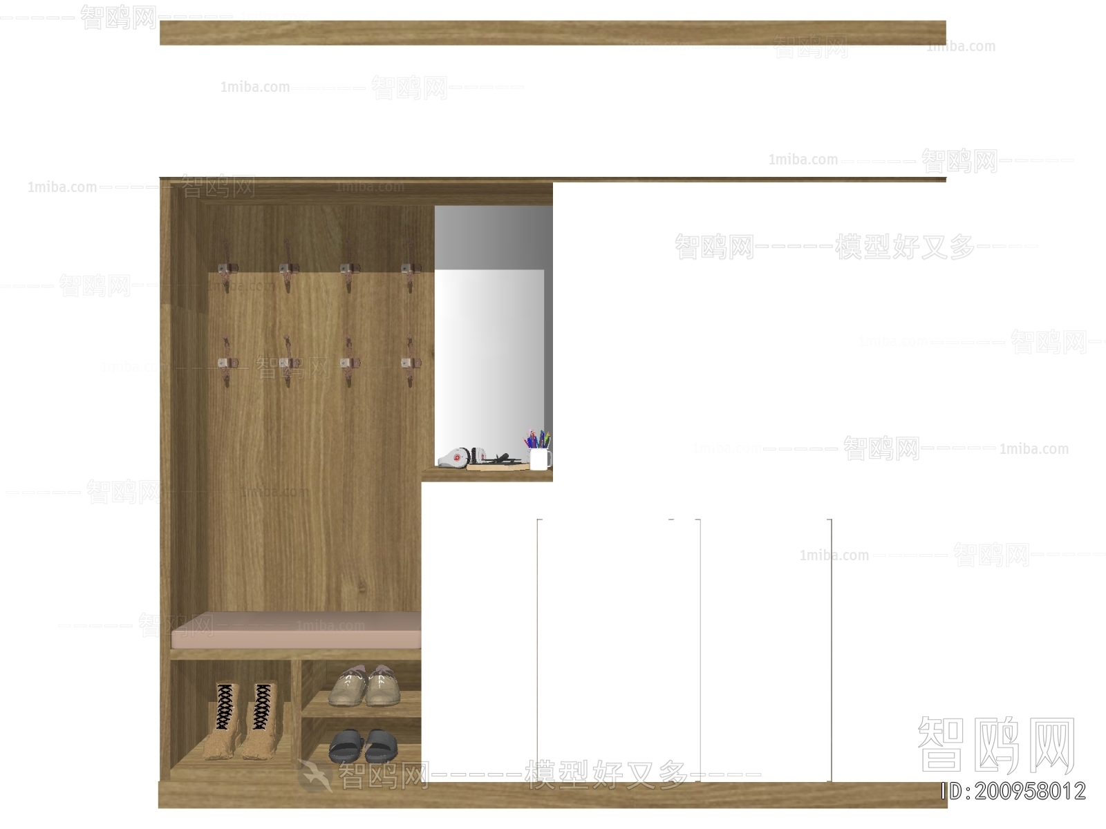 Modern Shoe Cabinet