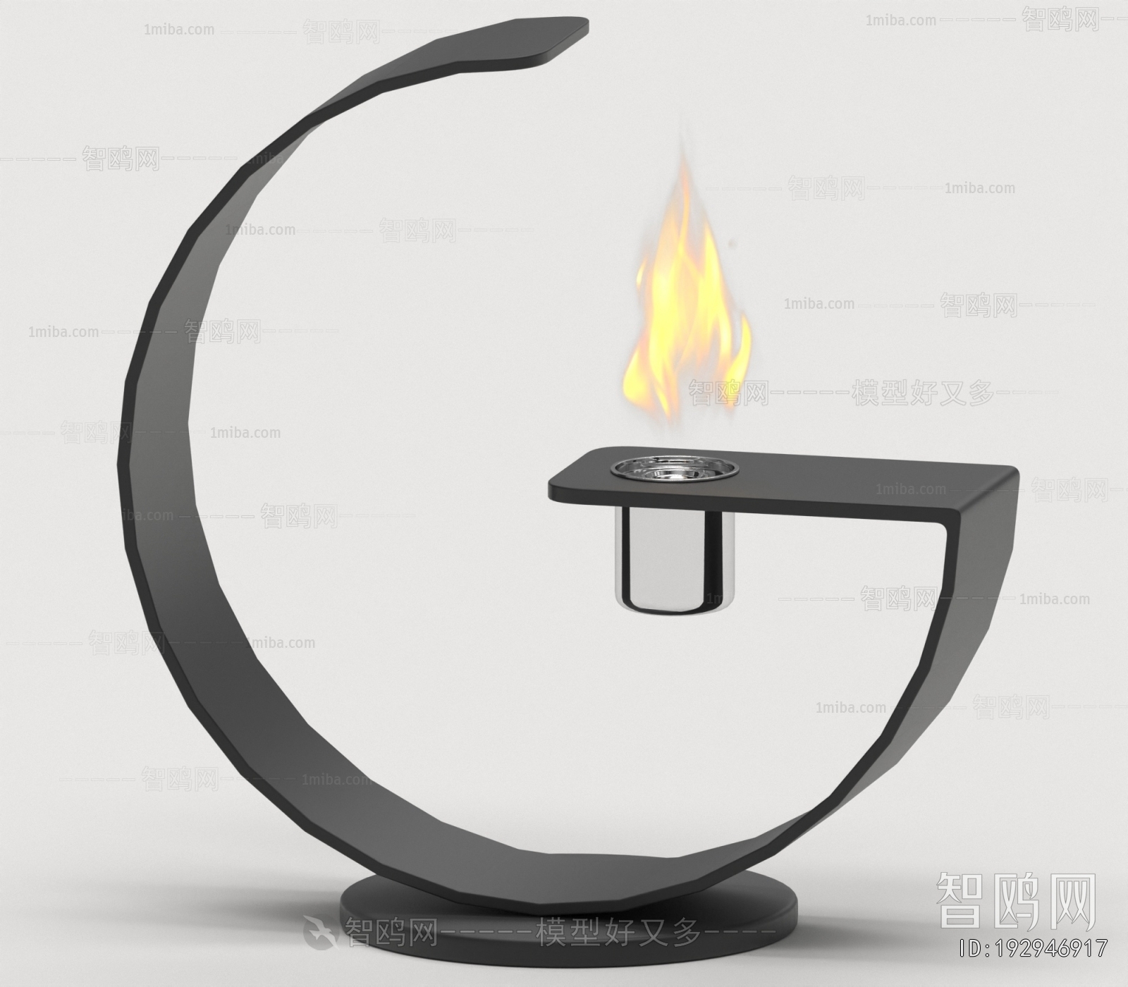 Modern Electronic Fireplace
