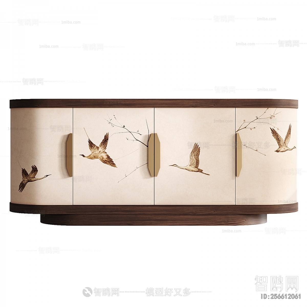 New Chinese Style TV Cabinet