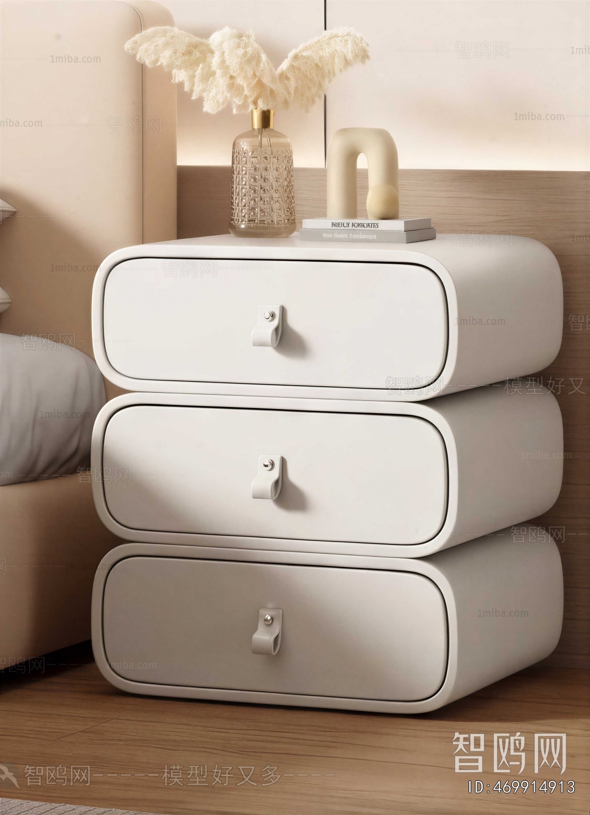 Modern Bedside Cupboard