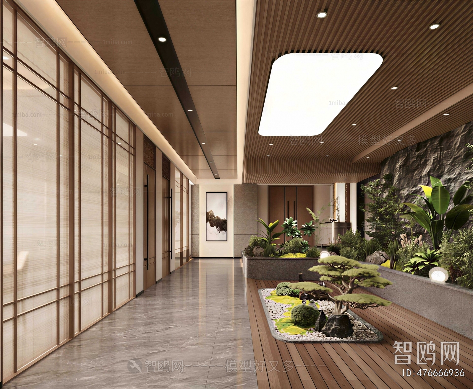 New Chinese Style Corridor