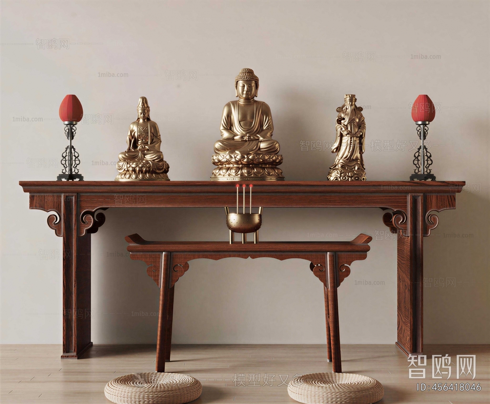 New Chinese Style Buddhist Niche
