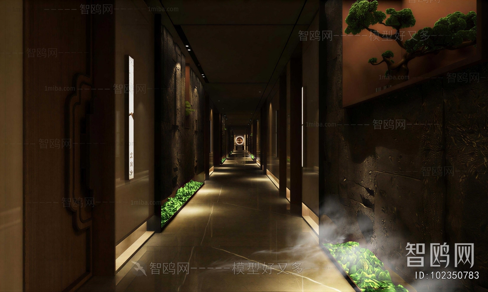 New Chinese Style Corridor