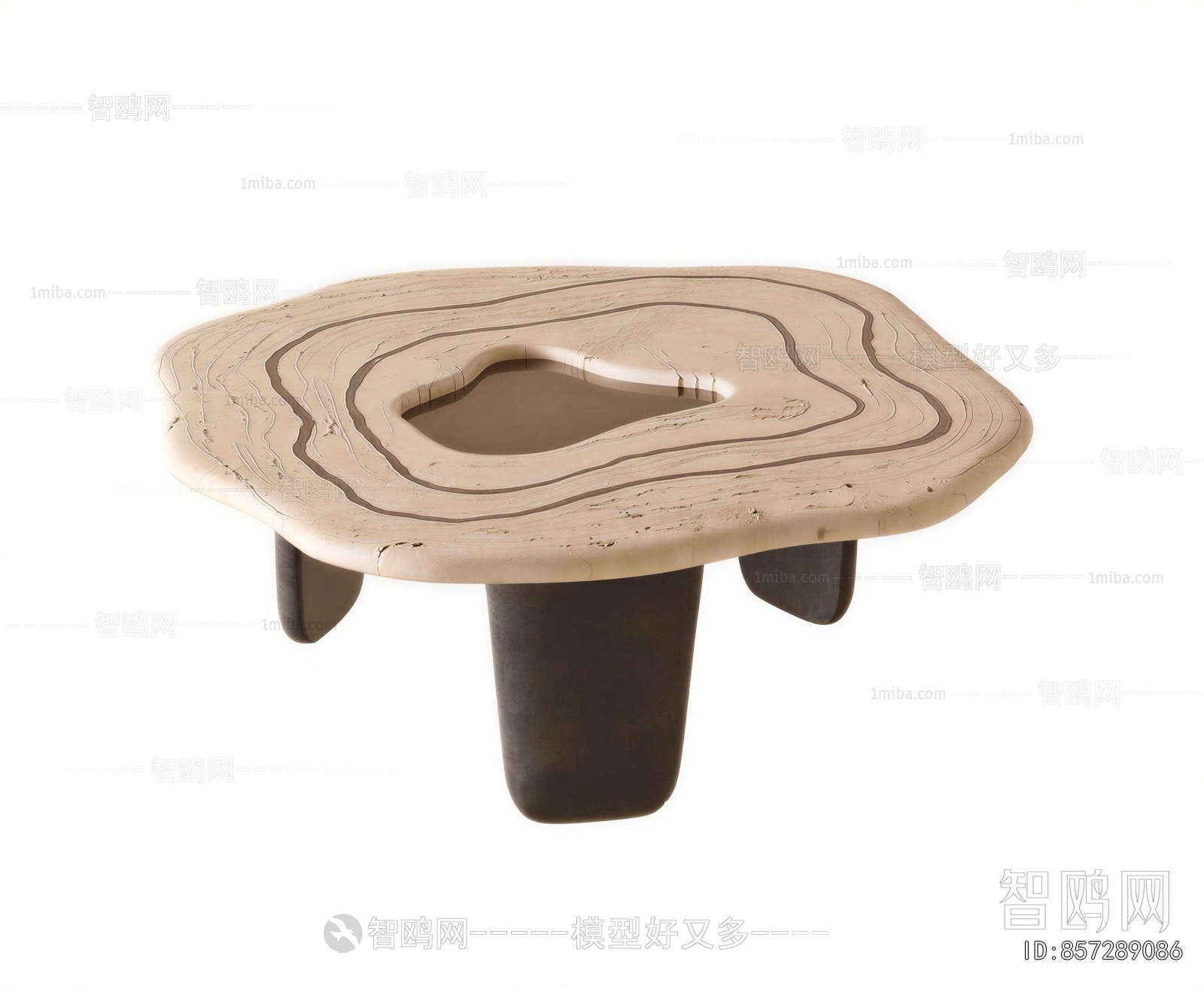 Wabi-sabi Style Coffee Table