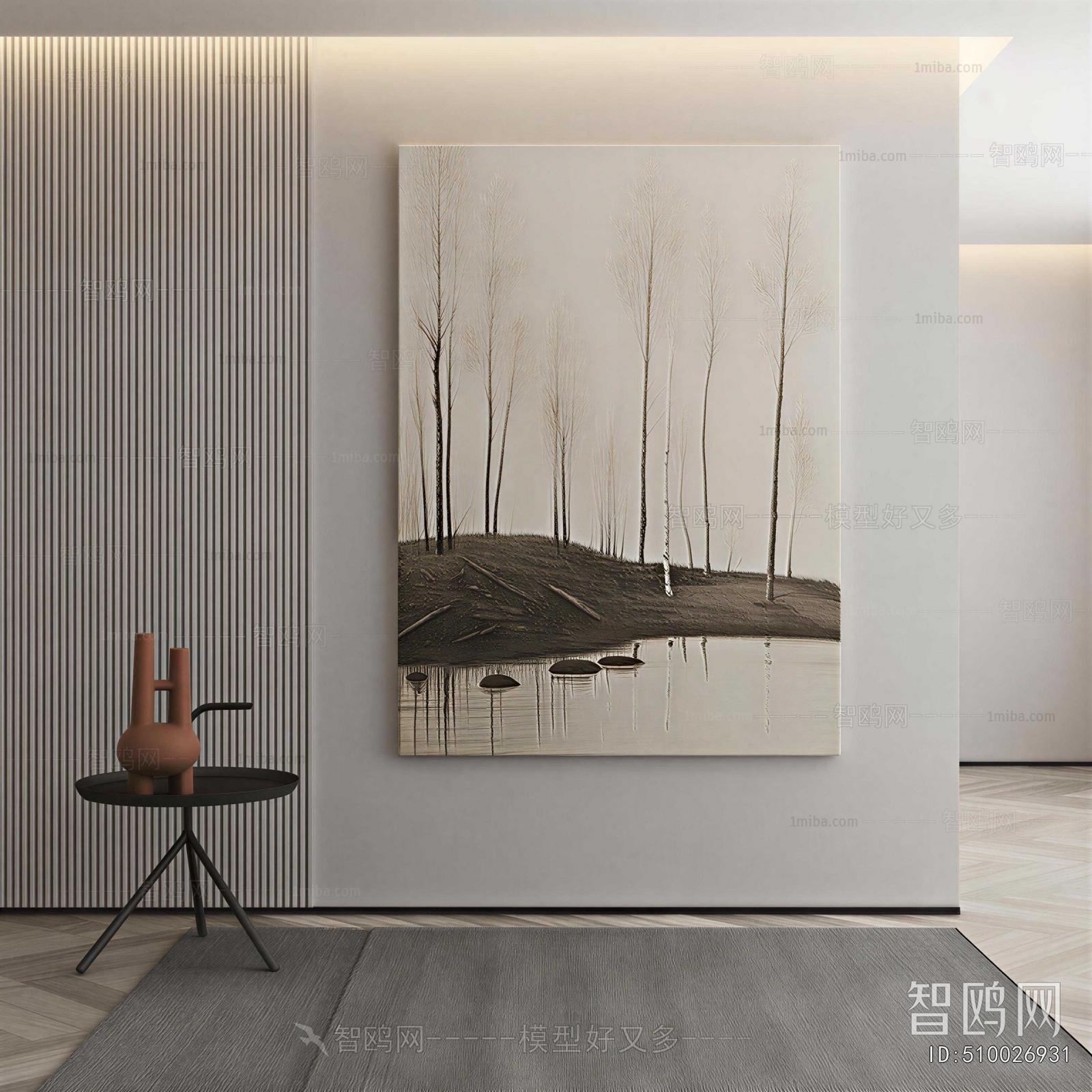 Wabi-sabi Style Painting