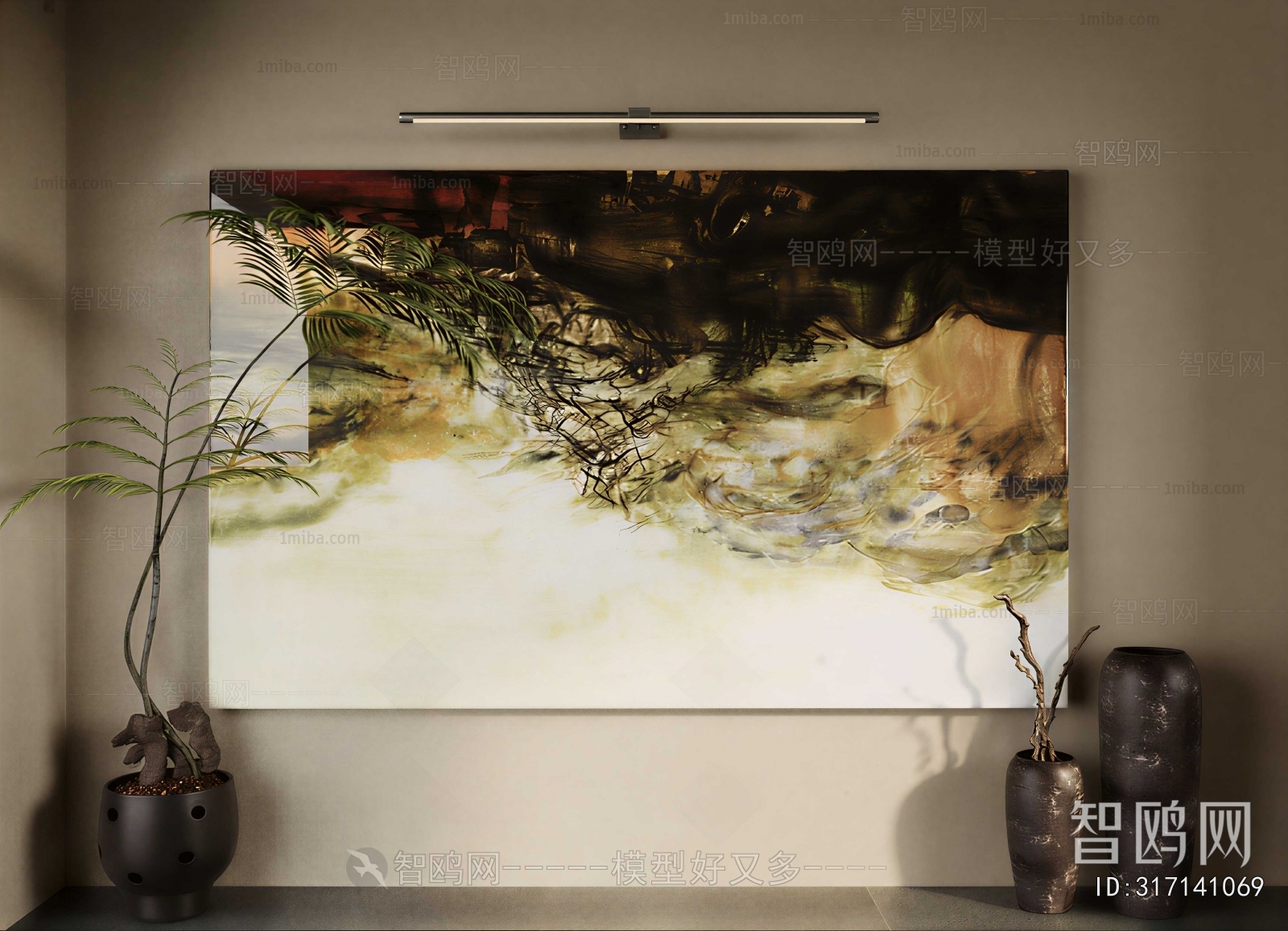 Wabi-sabi Style Painting
