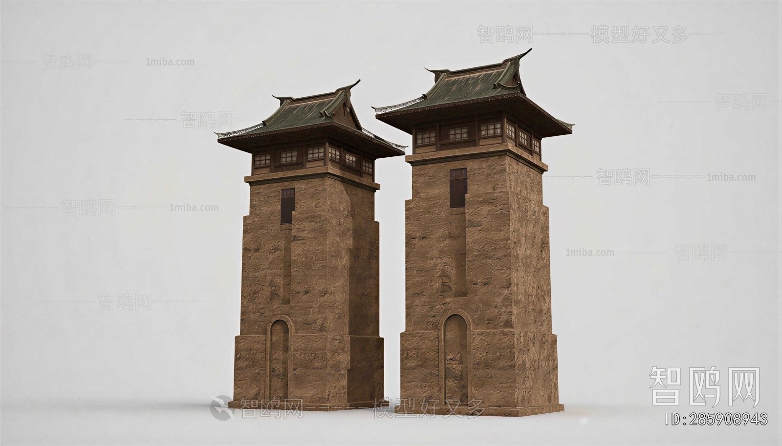 Chinese Style Ancient Architectural Buildings