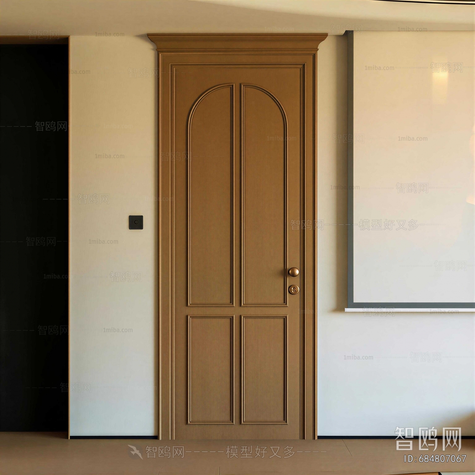Modern Single Door