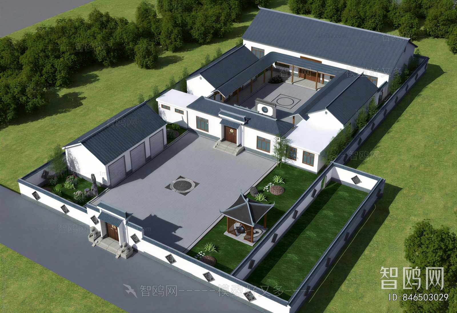 Chinese Style Building Appearance