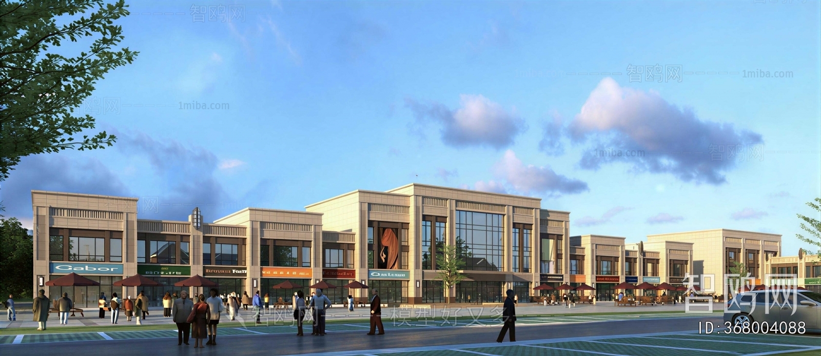 New Classical Style Commercial Street
