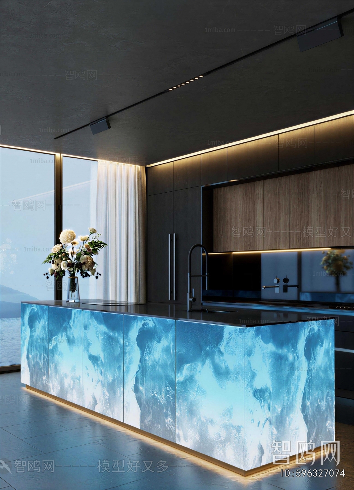 Modern Open Kitchen