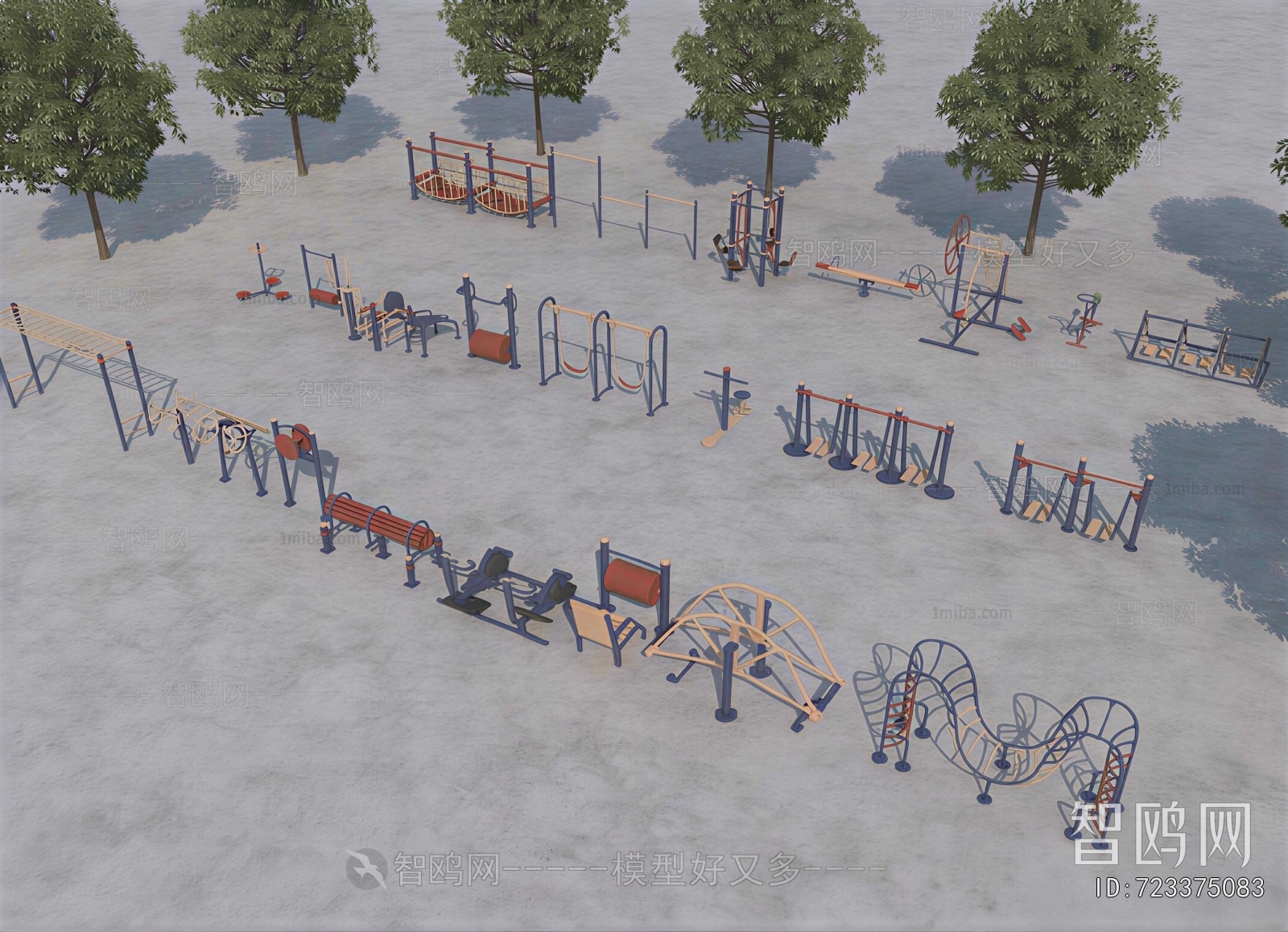 Modern Fitness Equipment