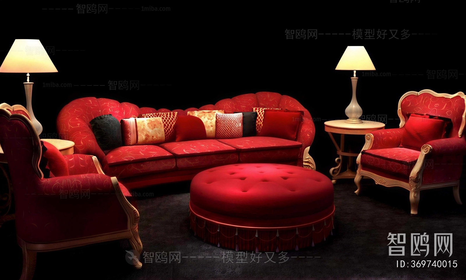 European Style Sofa Combination